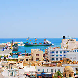 Salt refinery, Saline from Janubio, Lanzarote, Spain